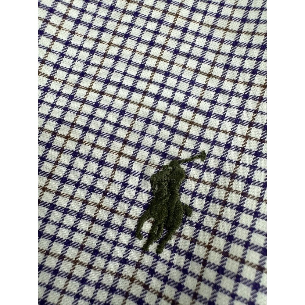 Polo Ralph Lauren Men Shirt Spread Collar Lightweight Long Sleeve Button Up XL - Picture 3 of 6